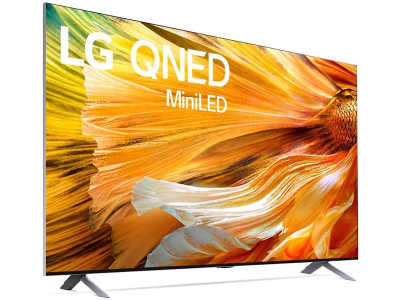 Smart TV 65” 4K UHD QNED Mini-LED LG - 65QNED90SPA IPS 120hz Wi-Fi